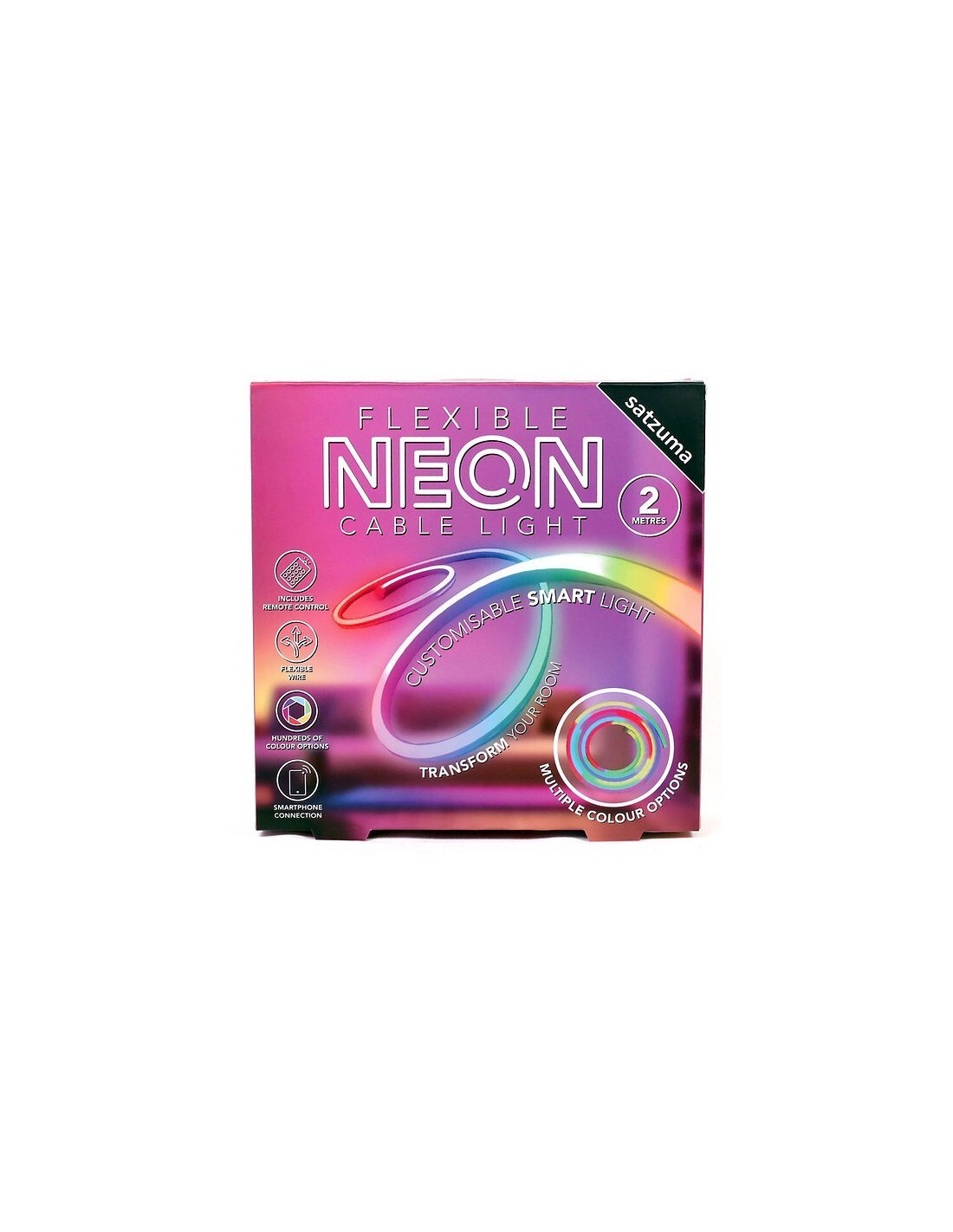 Satzuma Flexible Neon Cable Light 2m