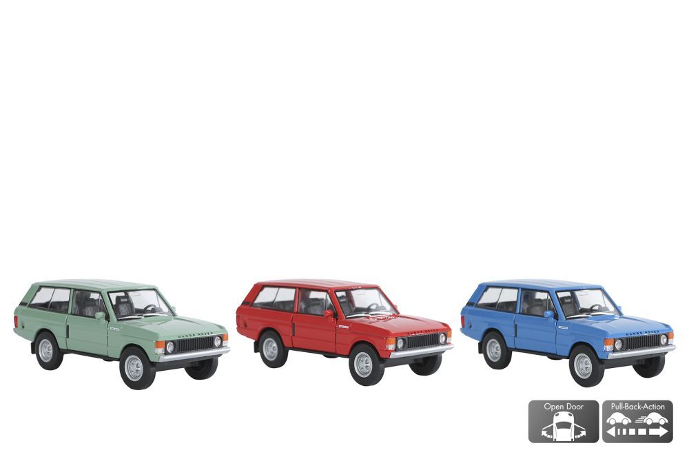 Welly 1970 Land Rover Range Rover die cast pull back 11,5 cm