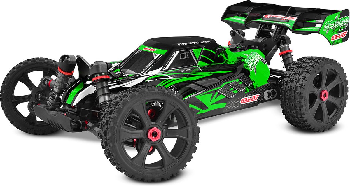 Team Corally - ASUGA XLR 6S - RTR - Green - Brushless Power 6S - No Battery - No Charger
