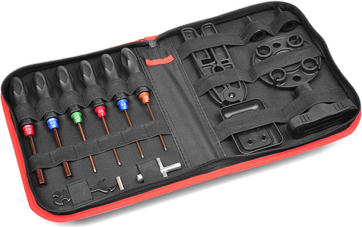 Team Corally - RC Car Tool Set - Incl. Tool Bag - 16 pcs Tools