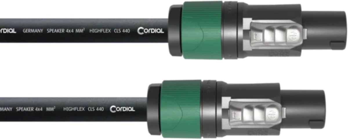 Cordial CPL 5 LL 44 Lautsprecherkabel 5 m - Luidsprekerkabel