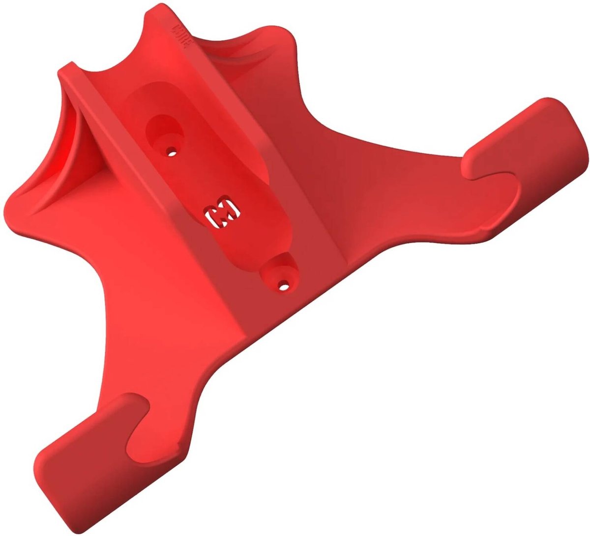 Core wand en vloer stuntstep standaard Rood