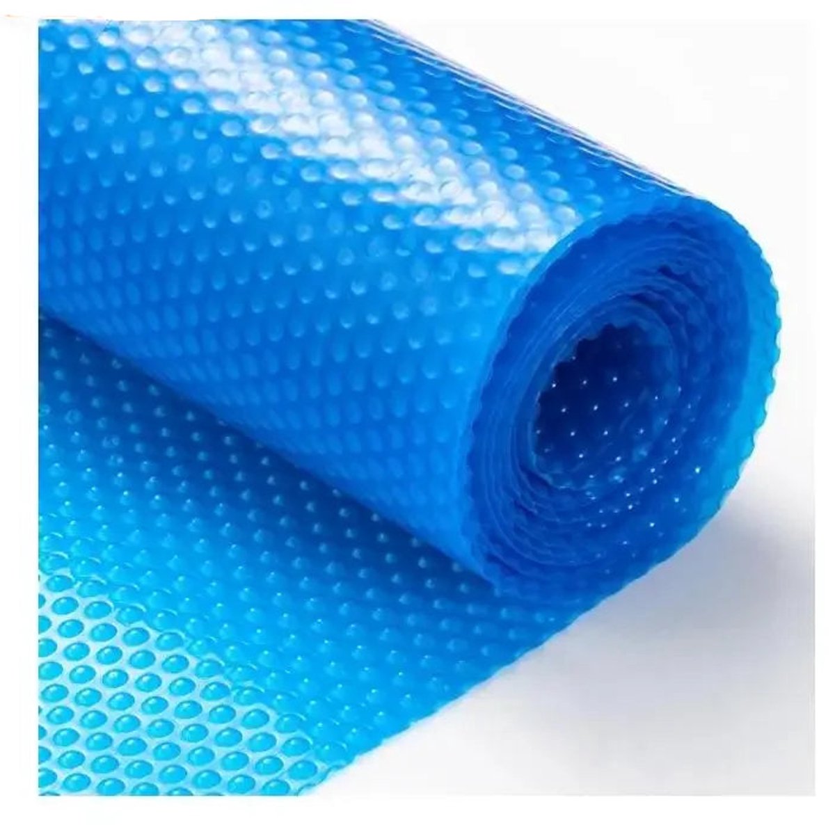 Solar Zwembadafdekking – Zwembadhoes – Warmtebeschermer – Afdekzeil – Bubbels – PE Materiaal – Voorkomt Verdamping - 40x20ft 12mil