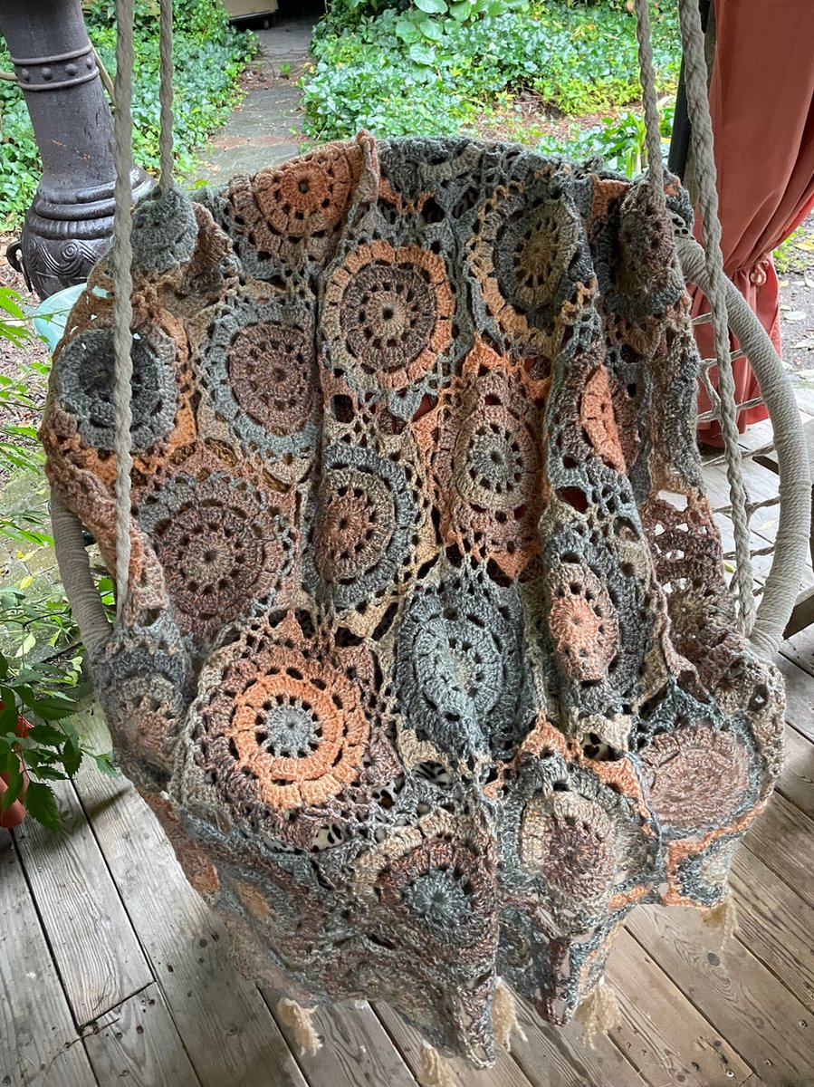 HAAKPAKKET PLAID HEXAGRAM MC SOFT ORANGE.