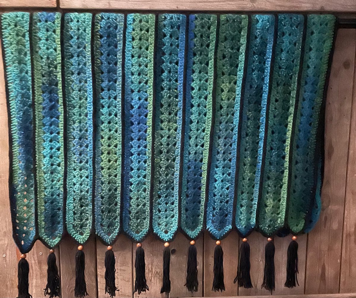 HAAKPAKKET PLAID PEACOCK - WOONDEKEN - HAKEN.