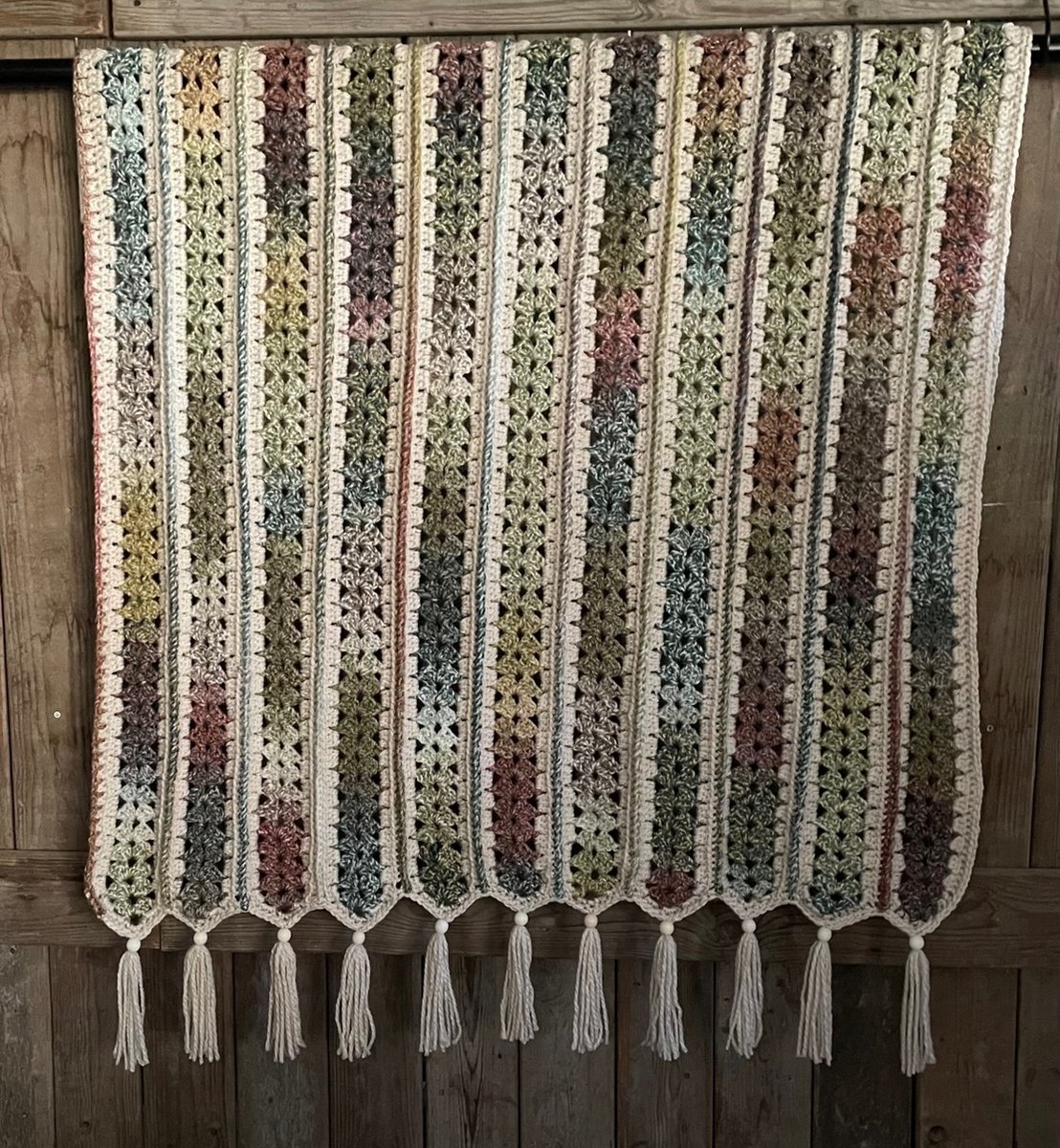 WOL-GAREN-KANT & KLAAR-PLAID MARBLE 107-HANDMADE-KANT & KLAAR-HAKEN