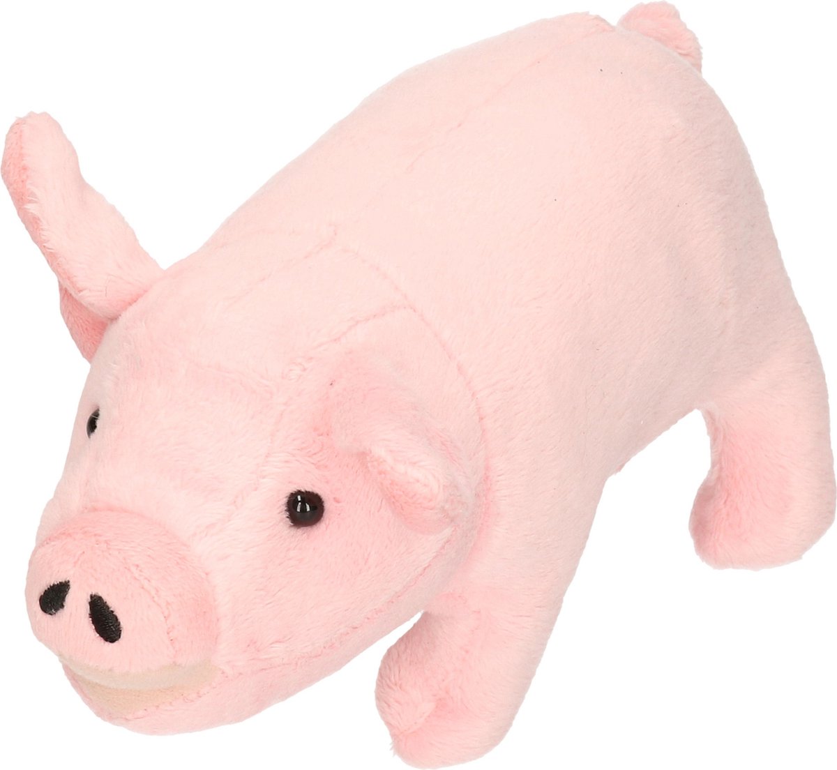 Pluche varken knuffel 21 cm - Boerderij dieren knuffels