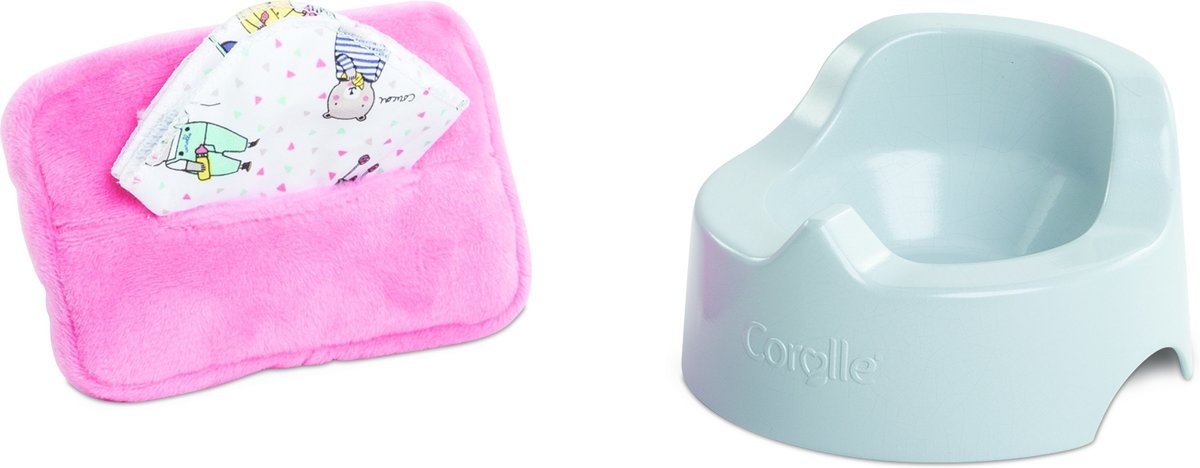 Corolle Mon Premier Poupon accessoire Potty & Wipe 30 cm