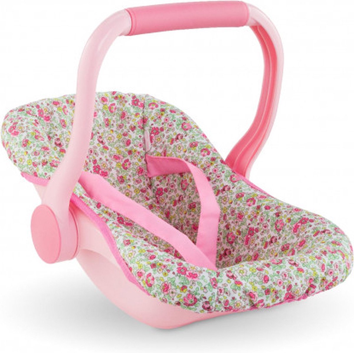 poppendrager met bloemenmotief voor poppen van 36 en 42cm