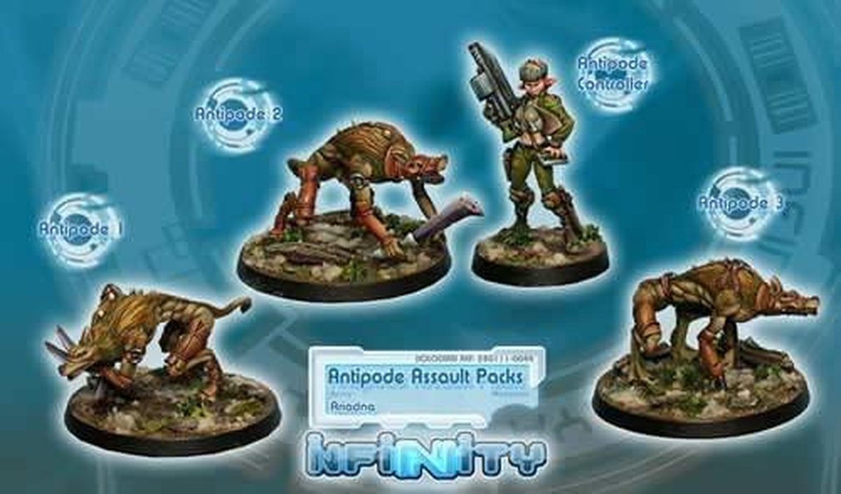 Ariadna Antipode Assault Packs (Contr, 3 Antipodes)