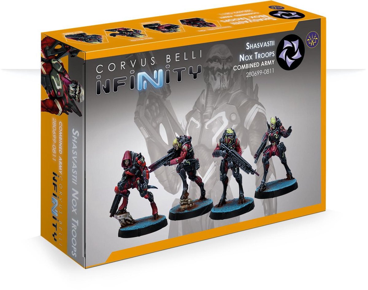 Infinity Combined Army Shasvastii Nox Troops