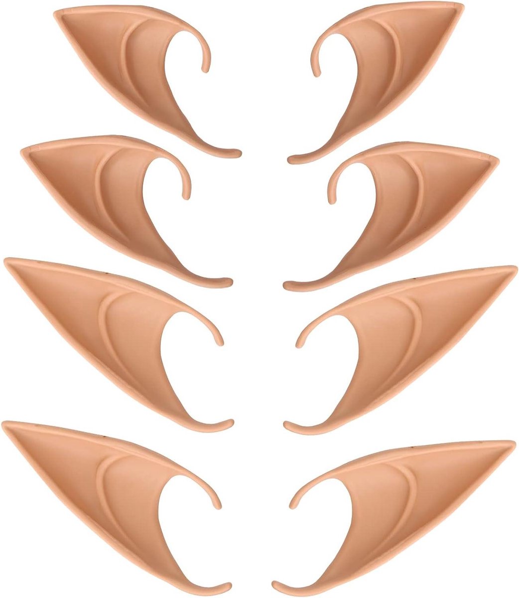 Cosensi - Elf Oren voor Party Dress Up Kostuum - Halloween Kerst Vampier Anime Cosplay