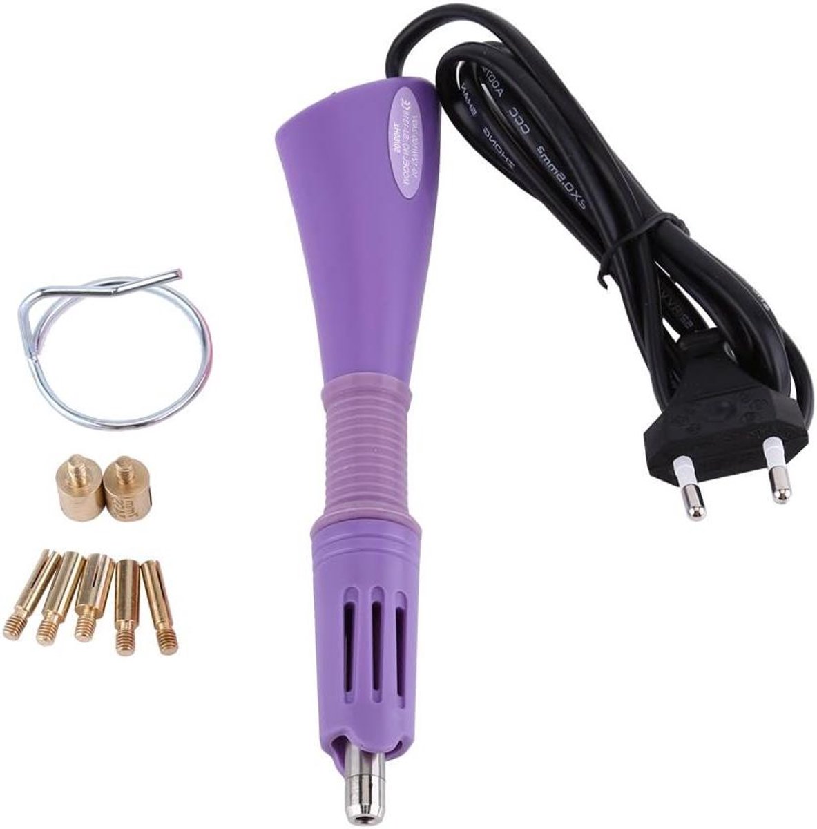 Cosensi - Hotfix Applicator voor Doe-Het-Zelf Strass Verfraaiing - Snel Opwarmend - EU (Paars)