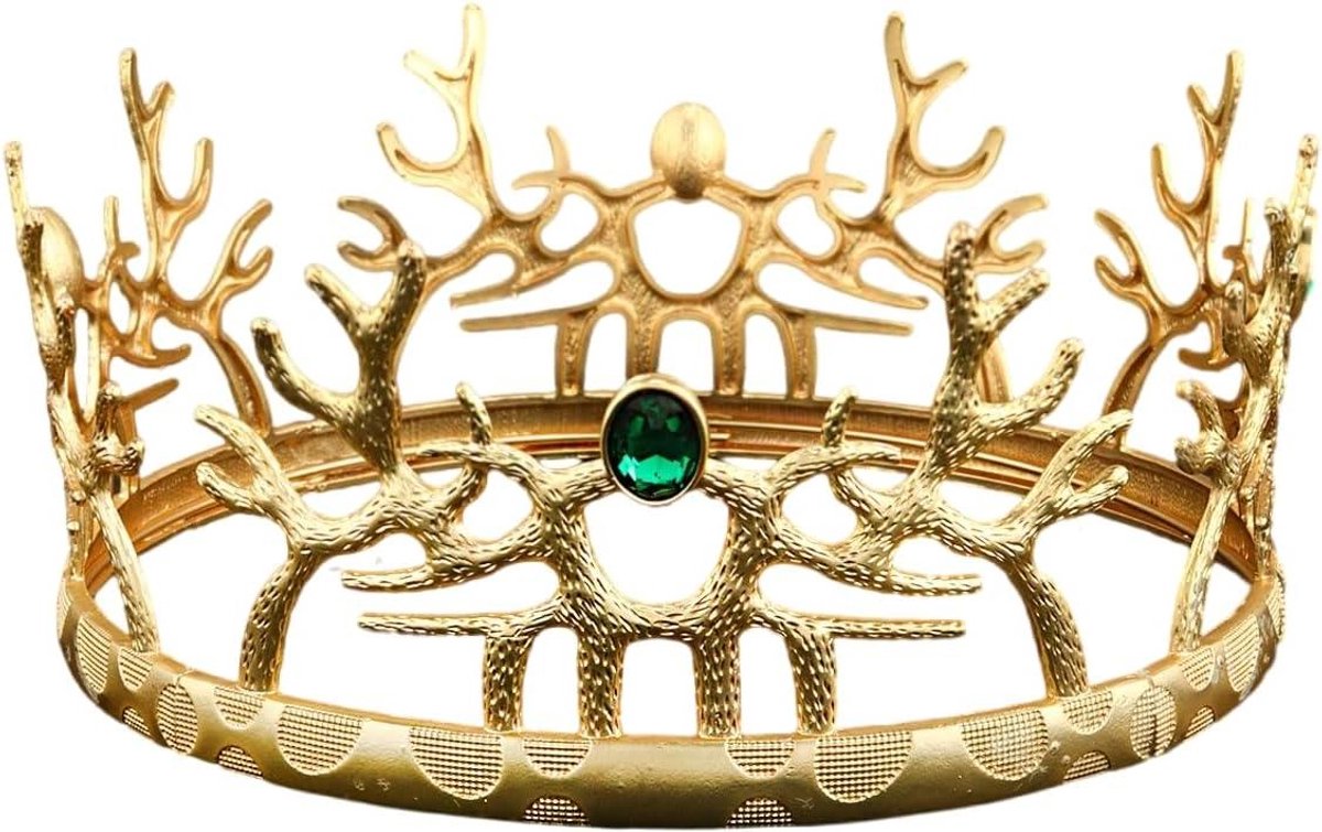 Cosensi - Middeleeuwse kroon met gewei voor bruiloft cosplay feest Halloween