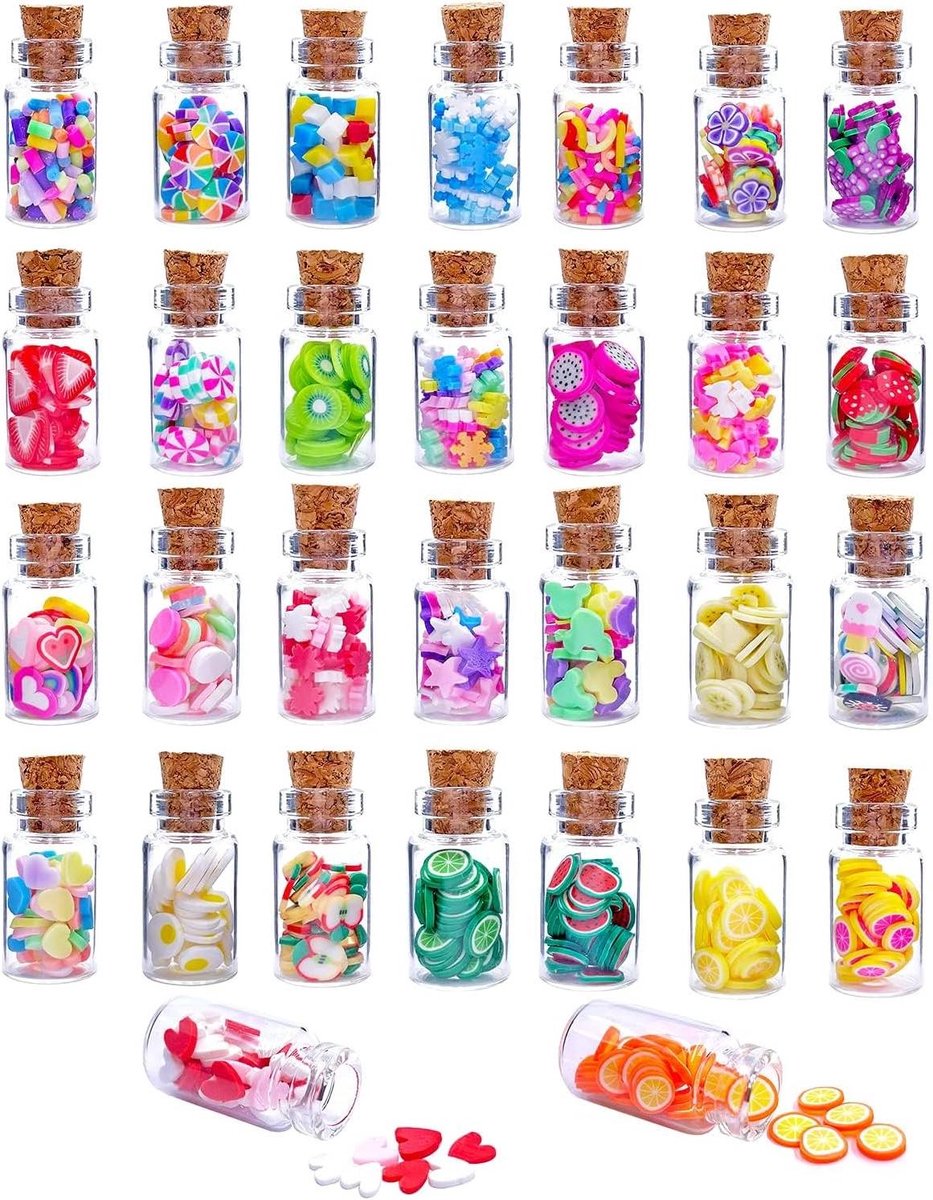 Cosensi - Mini kabouteraccessoires voor poppenhuis Kerstmis - Set van 30 stuks