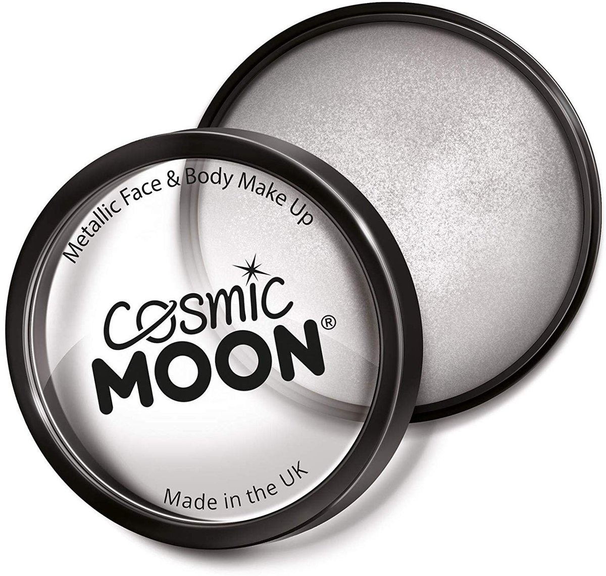 Cosmic Moon Schmink Pro Face Paint Cake Pots 36 Gram Zilver