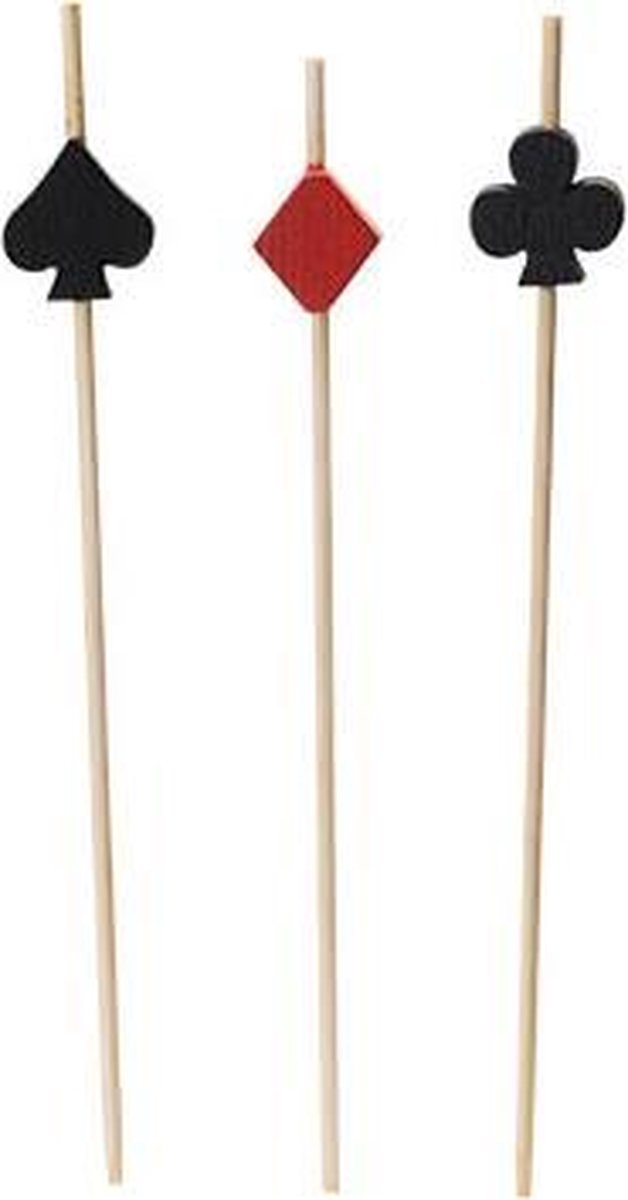PARTYPRIKKERS SET100 3ASS CARDS