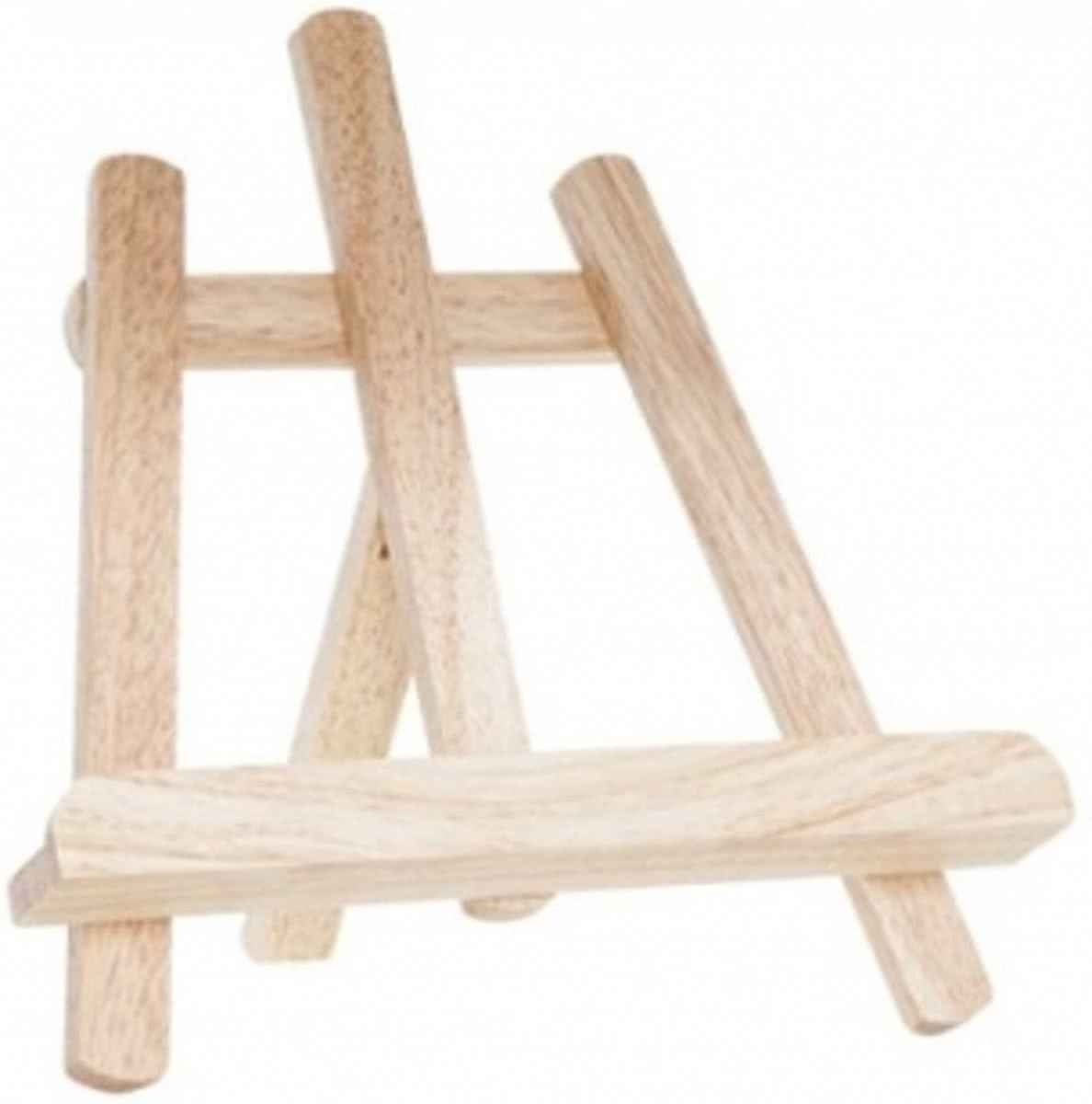 Rubberwoord - Kookboek houder - hout