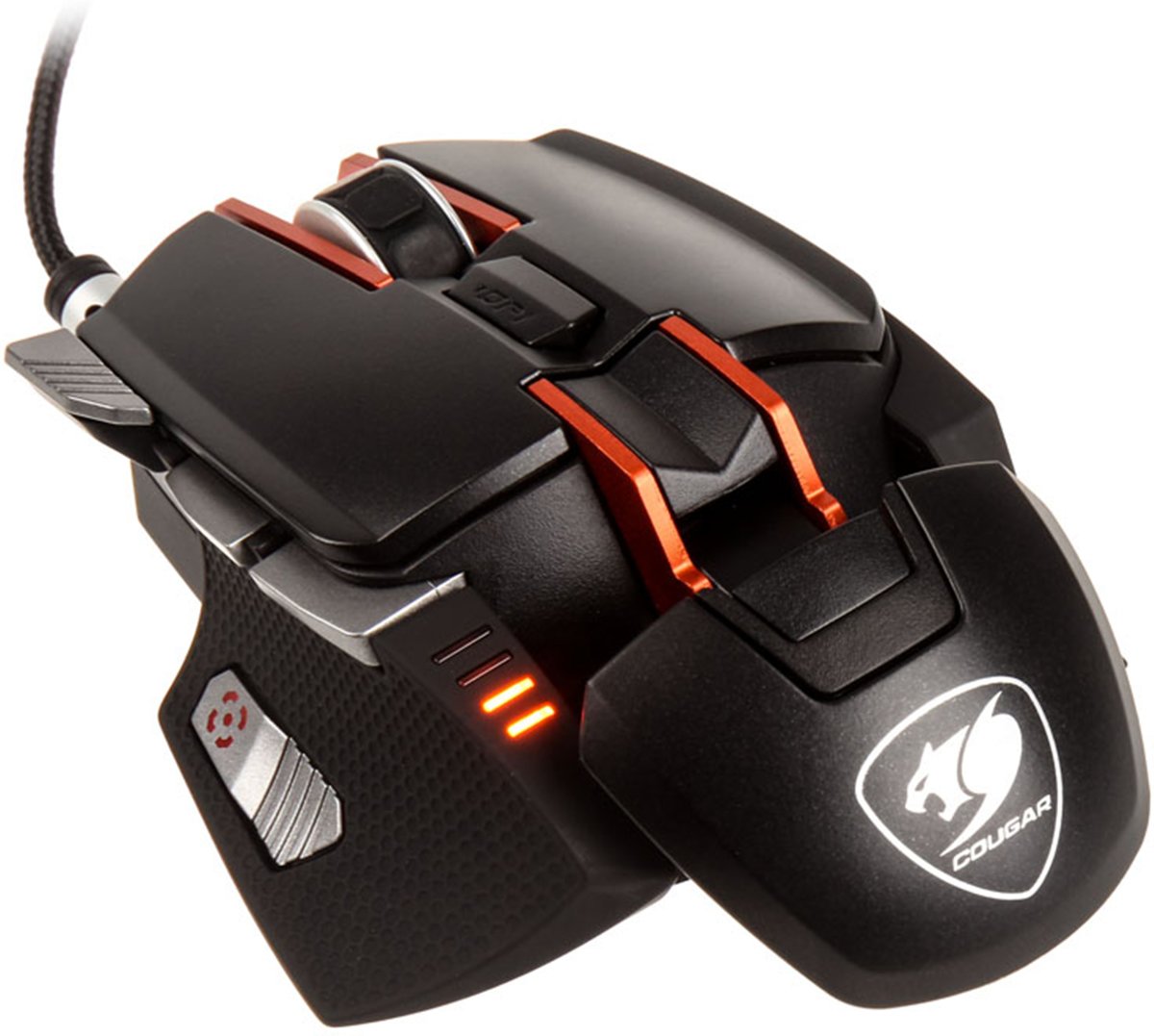 Battletron USB Optische Game/Gaming Muis 8 Knoppen Instelbare DPI