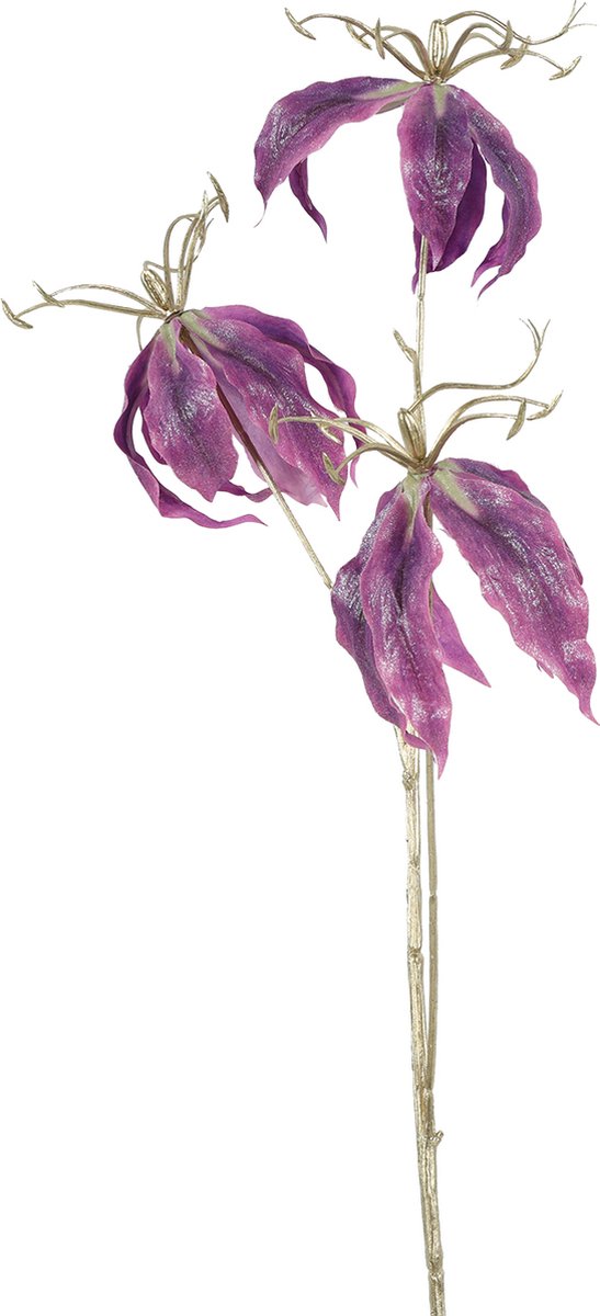 Countryfield Kunstbloem Gloriosa S d.rose/goud