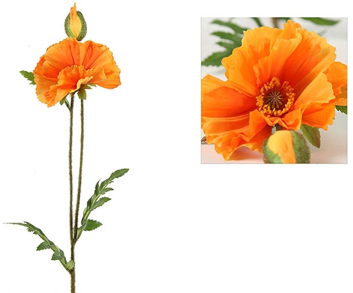Countryfield Kunstbloem Papaver Vere l.orange