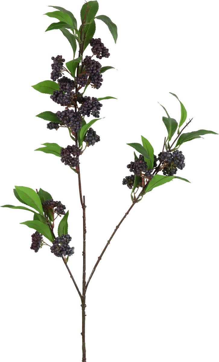   Kunstbloem Viburnum blauw