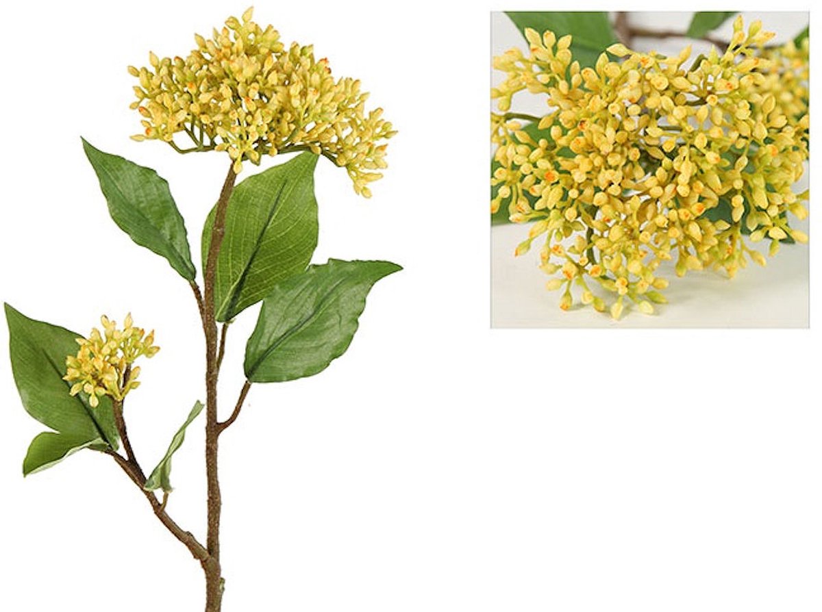 Countryfield Kunstknop Organum vulgare Vita geel