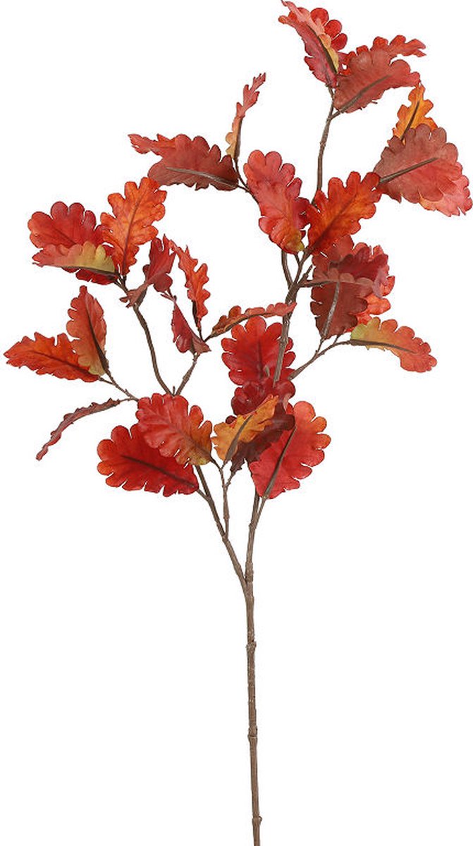 Countryfield kunstbloem speelgoed Quercus rood 64cm decoratief.