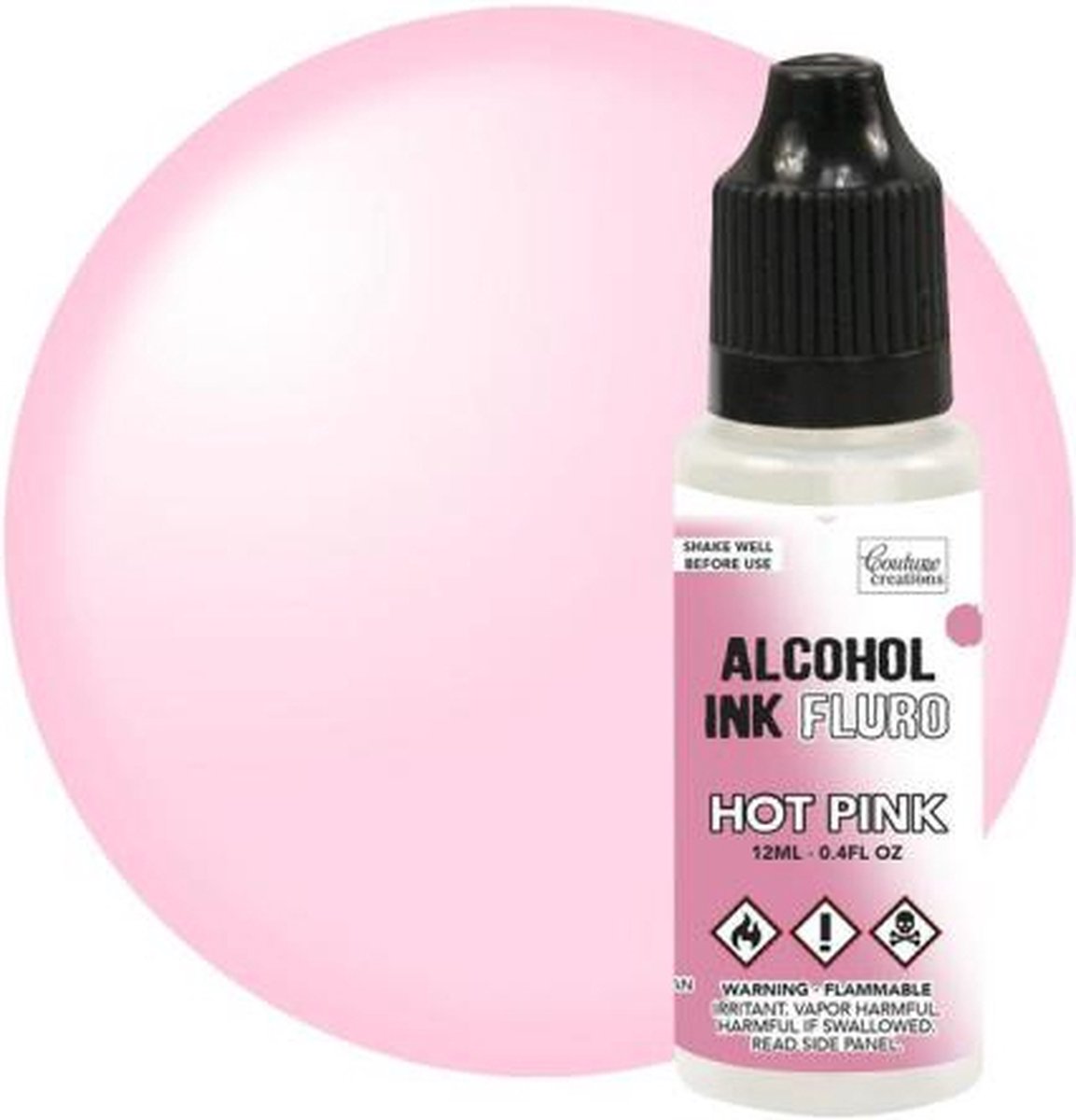 Alcohol Ink FLURO Hot Pink