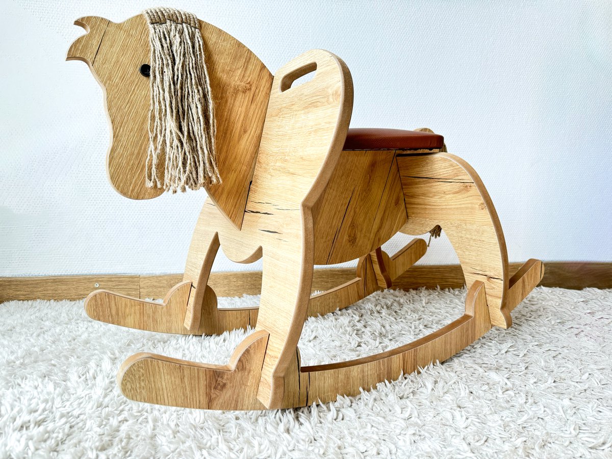 Schommelpaard - Hobbeldier - Hobbelpaard - Schommelstoel voor Kinderen - Speelgoed