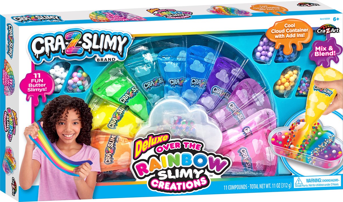 Cra-Z-Slimy Deluxe Rainbow Slimy Creations