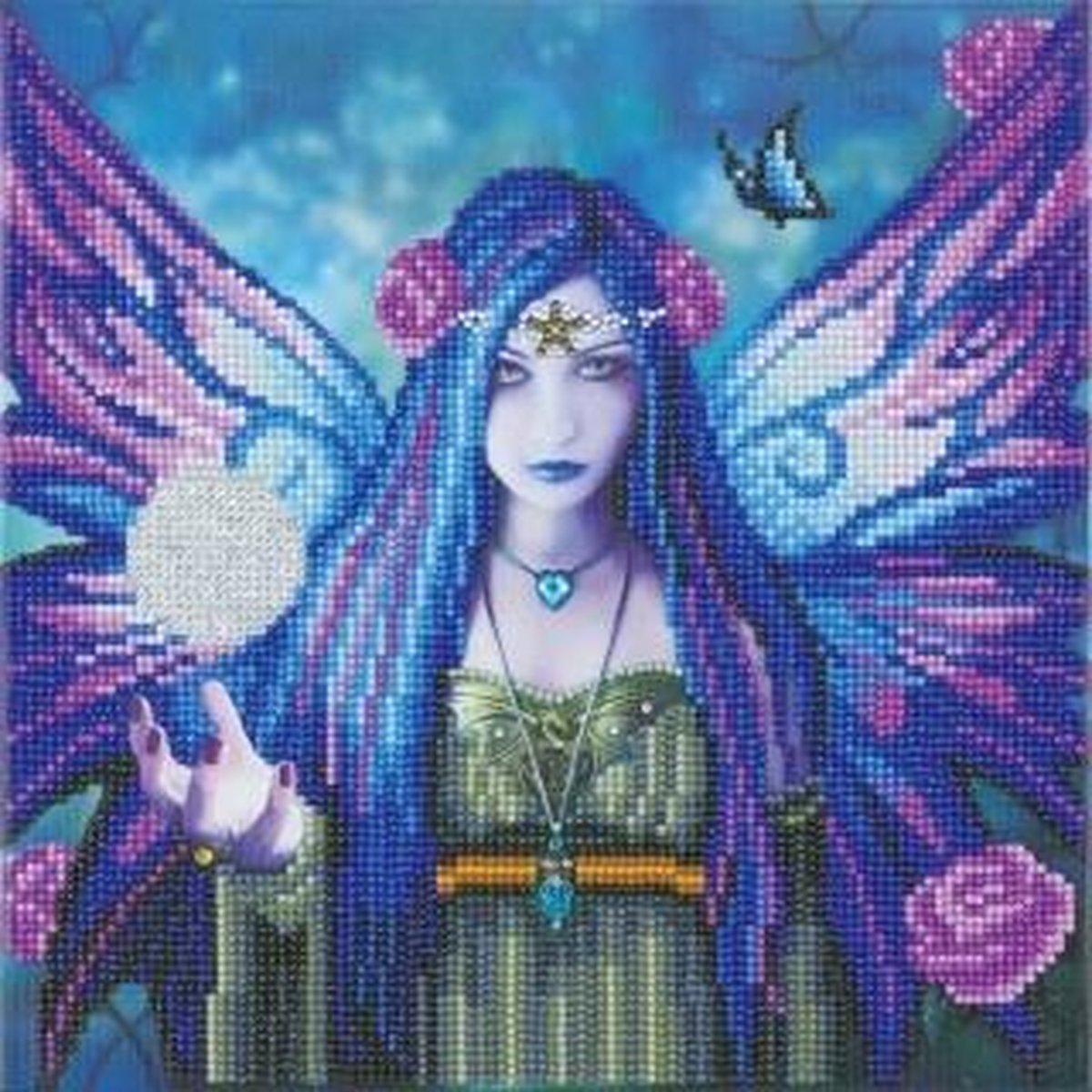 Craft Buddy - Crystal Art Kit - Mystic Aura - Anne Stokes