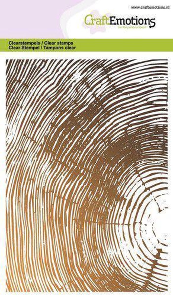 Clearstamps A6 - jaarringen boom