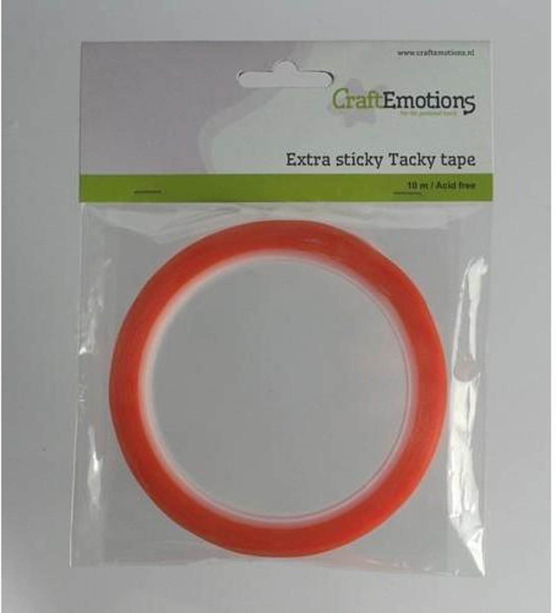 CraftEmotions Extra sticky tape 9 milimeter 10 Meter