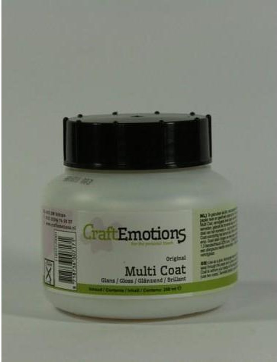 CraftEmotions  Multi coat glans 250 Milliliter