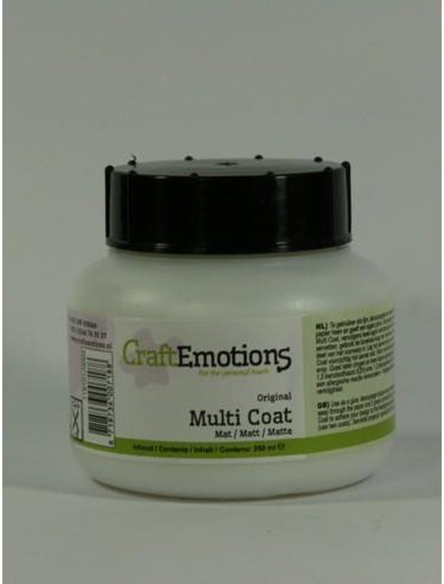 CraftEmotions  Multi coat mat 250 Milliliter