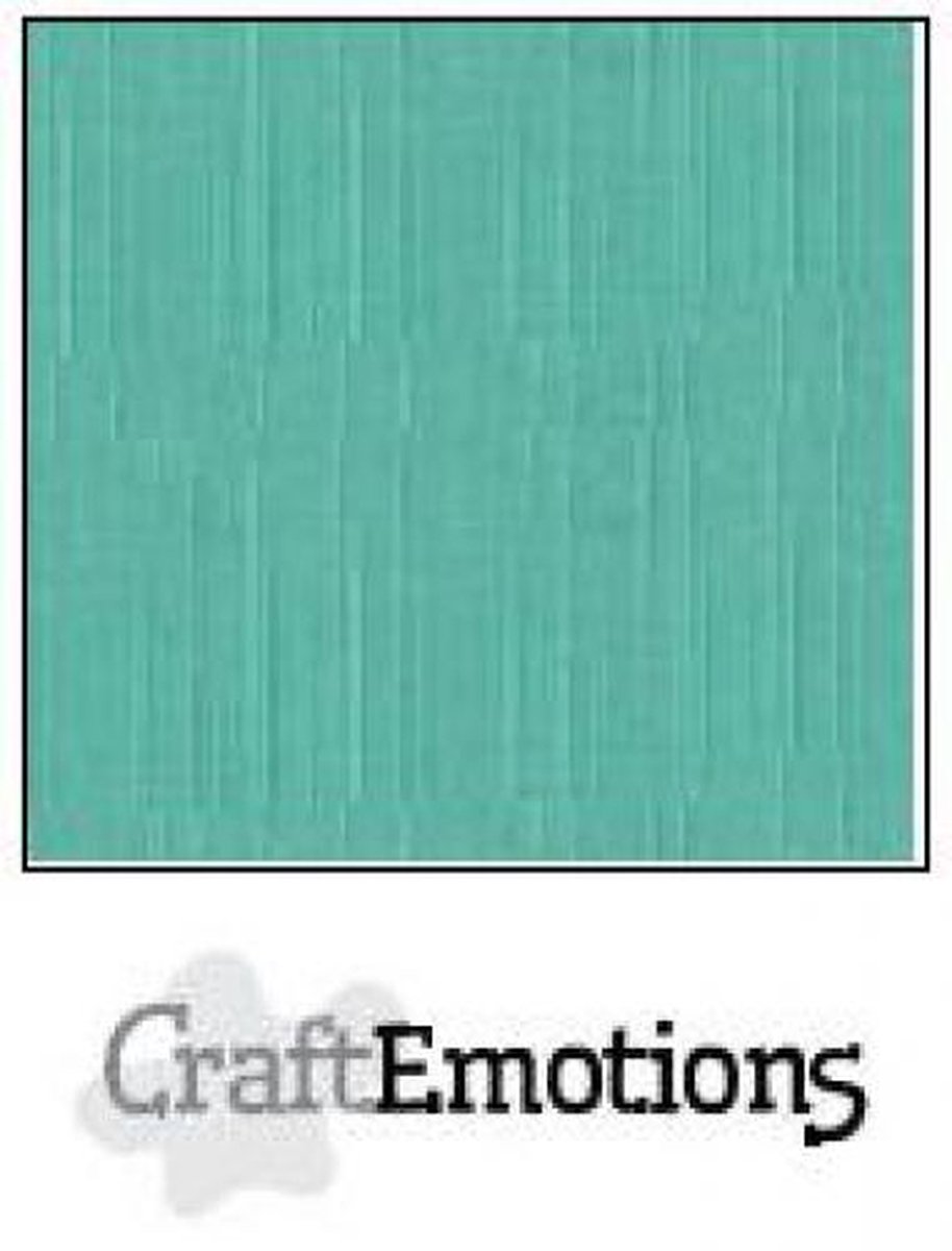 CraftEmotions linnenkarton 100 vel saliegroen pastel Bulk LHC-29 A4 250gr