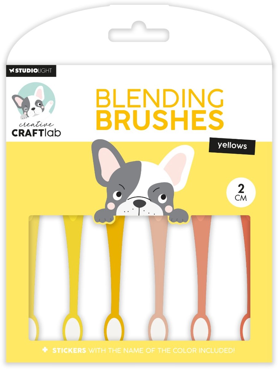 CCL Blending brushes 2cm soft brush yellows Essentials nr.10