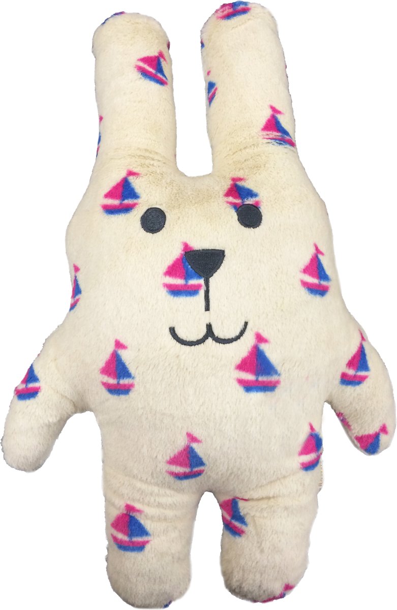 Craftholic Rab Knuffelkussen Konijn Surf Junior