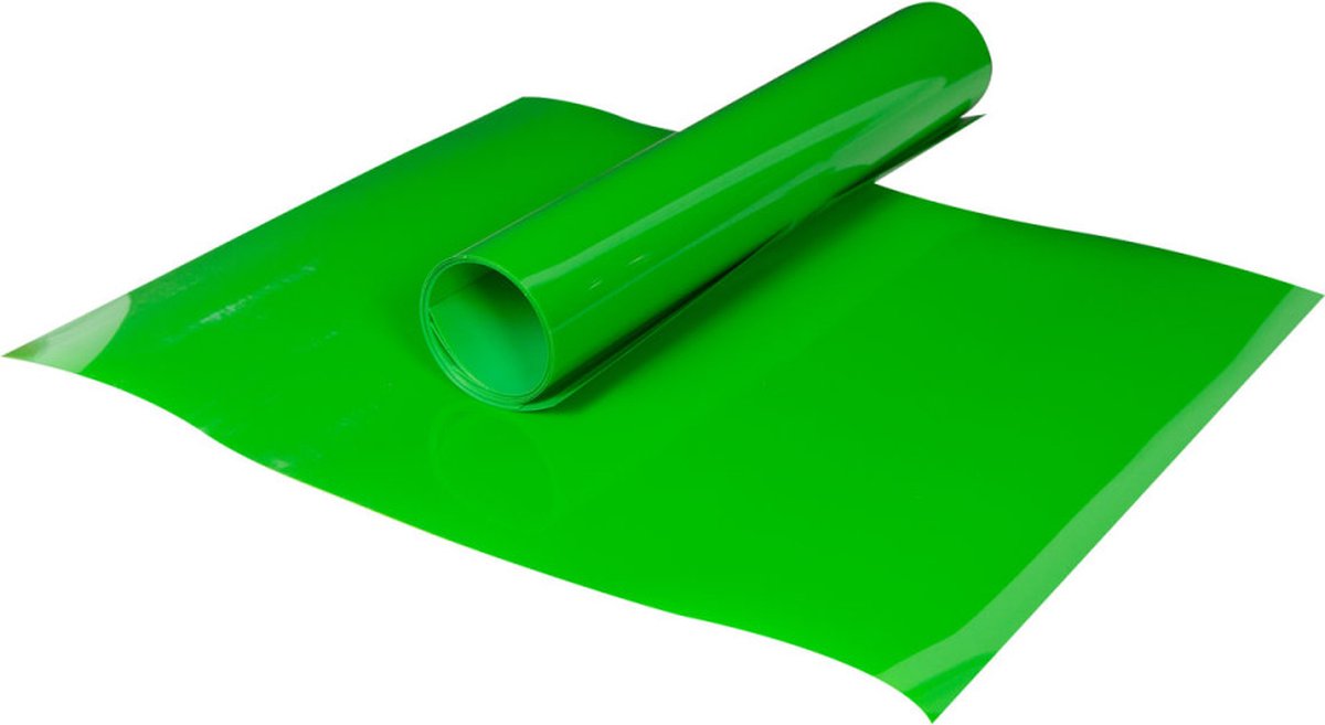 Crafts&Co HTV Mat Vinyl - Hobbypakket - Knutselen voor Meisjes - DIY - Knutselen voor Volwassenen Groen
