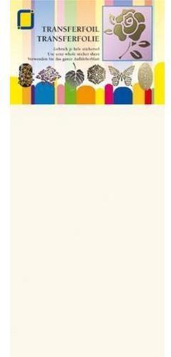 Zelfklevende transferfolie 10 x 23 centimeter 1 Pak/ 4 Vel