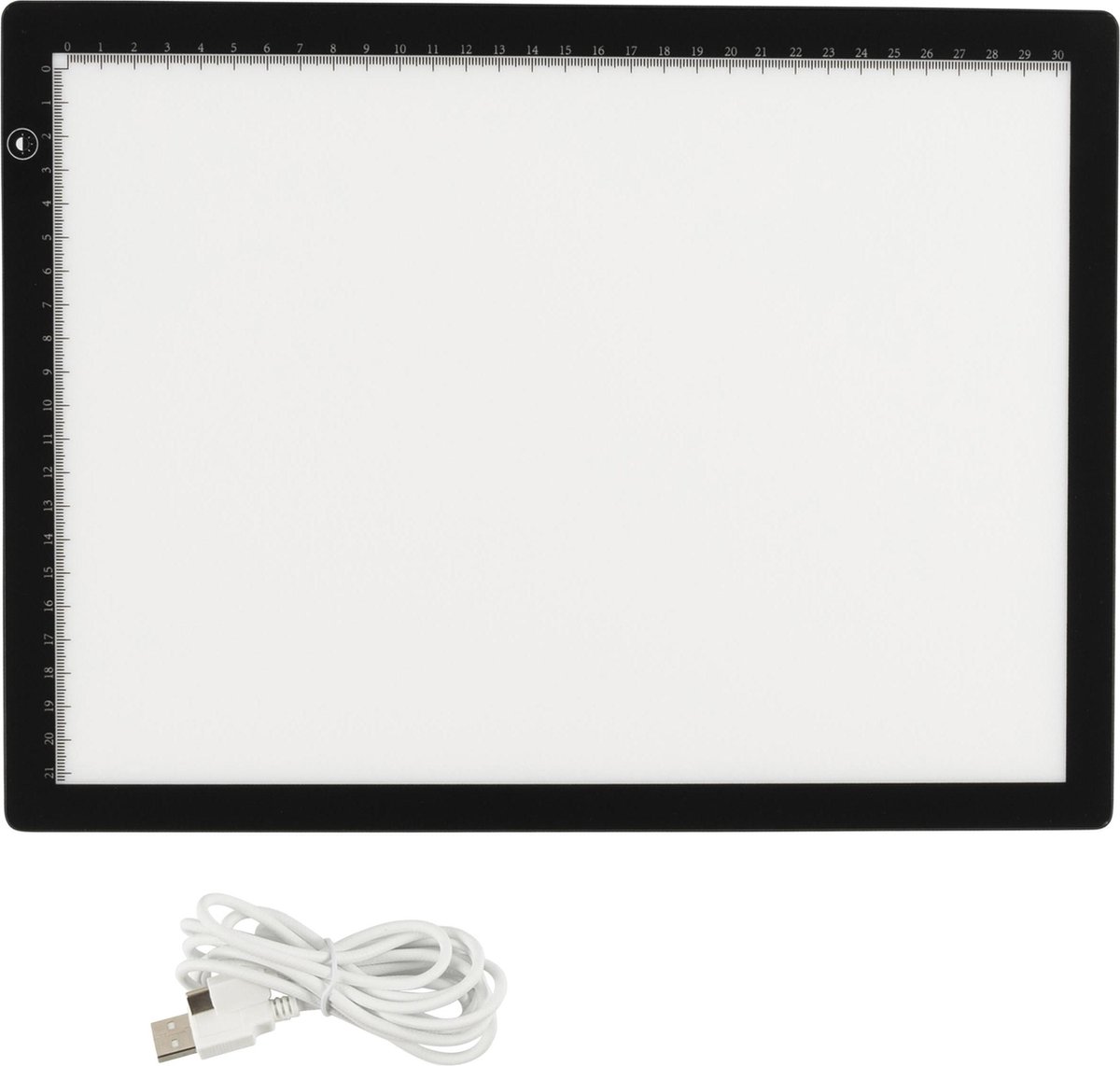 Crafts & Co A4 Oplaadbare Lightpad - Ideaal voor Overtrekken van Tekeningen en Diamond Painting - Moderne Lichtbak