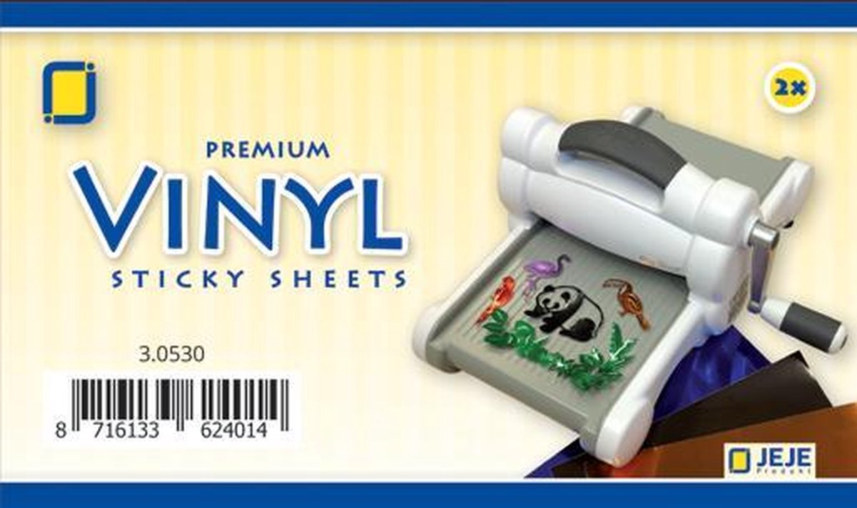 Crafts & Co Premium Vinyl Glanzende Vellen Bruin