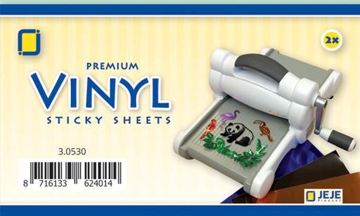 Crafts & Co Premium Vinyl Glanzende Vellen Mint