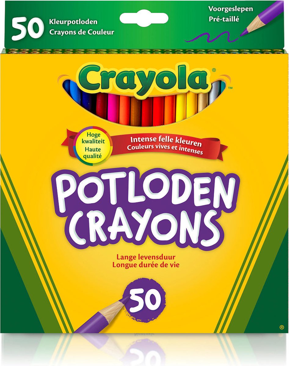 Crayola 50 Kleurpotloden