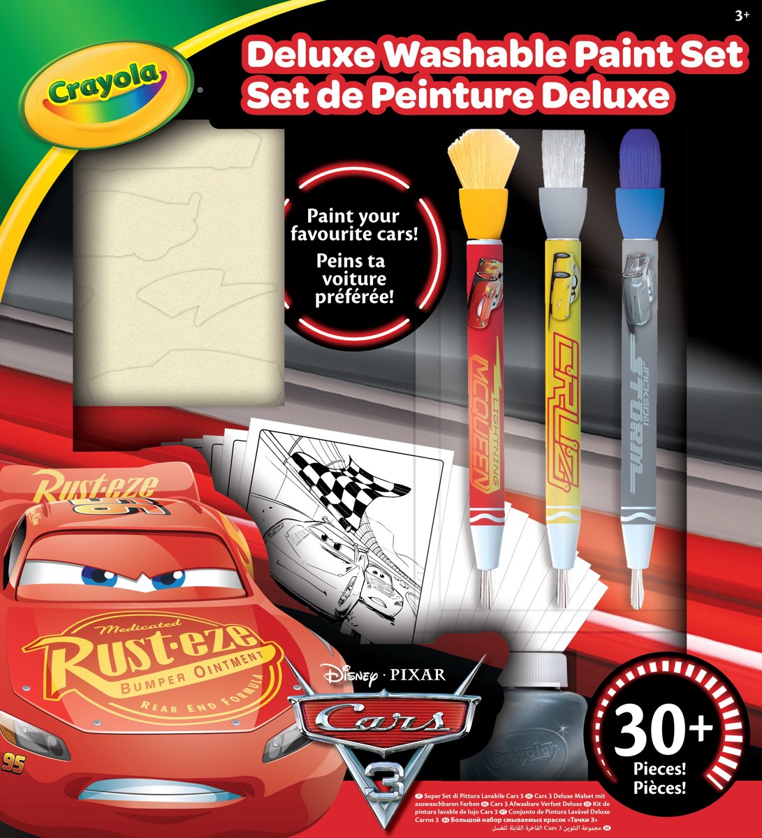 Crayola Cars 3 Verfset Deluxe