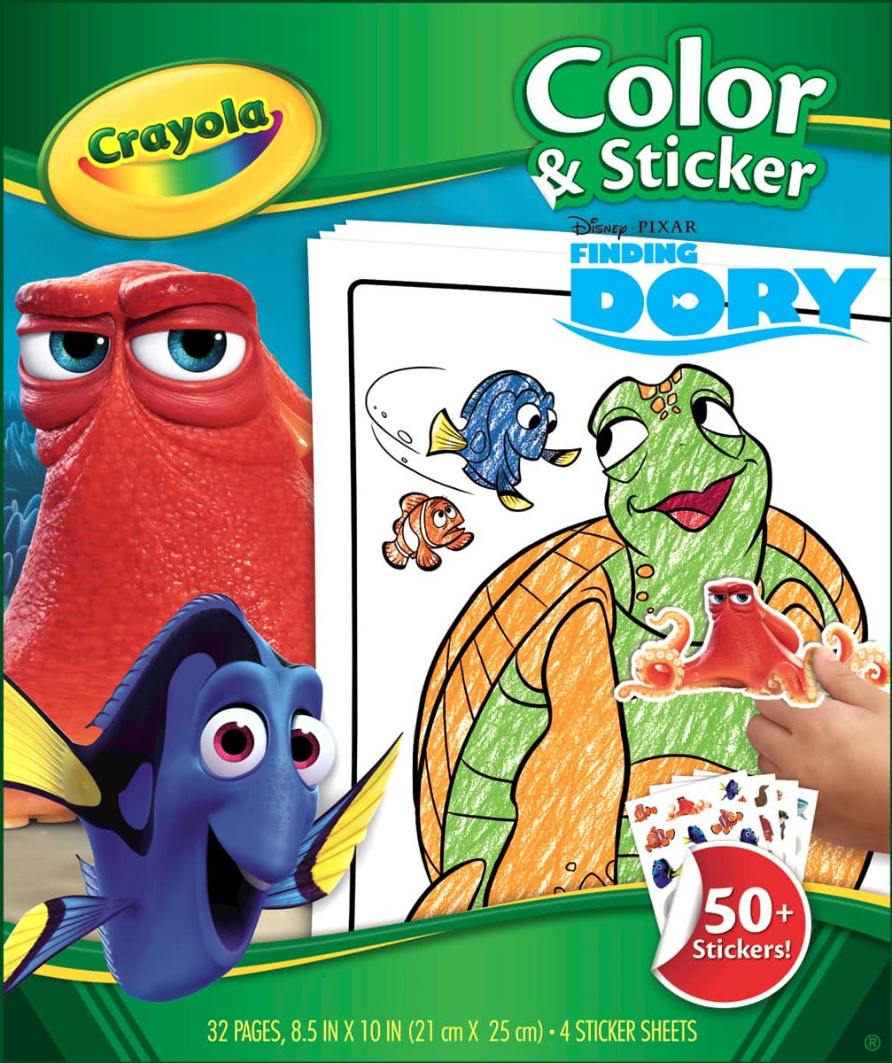 Finding Dory Kleurboek met stickers