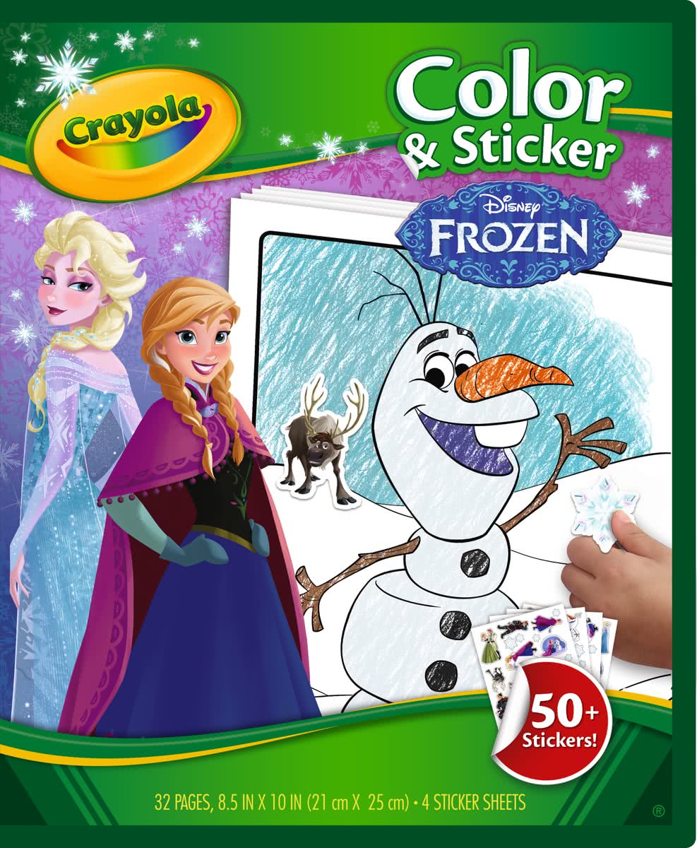 Frozen Kleurboek met stickers