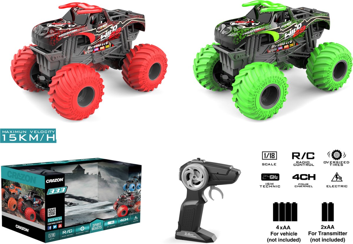 CRAZON R/C 2.4G BIG WHEELS 