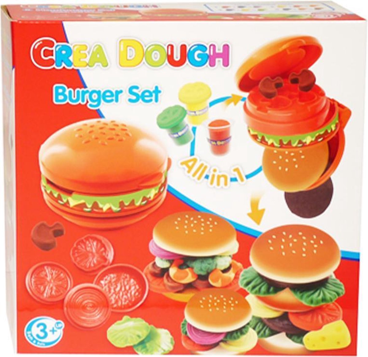 Crea Dough - Burger Set